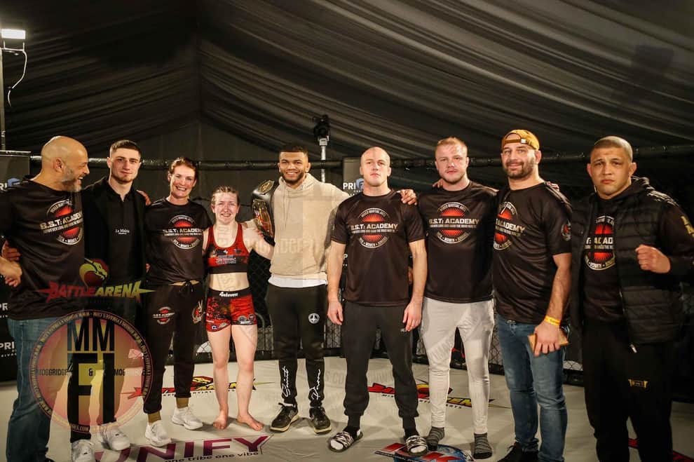 Northampton gym ‘absolutely elated’ after clean sweep for fighters at hometown Battle Arena MMA show